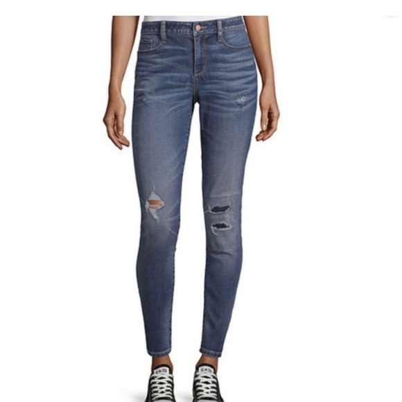 Peyton & Parker Women's Denim Skinny Jeans - Classic Blue - Picture 11 of 11